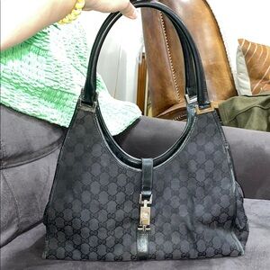 Gucci Black Patterned Women's Bag